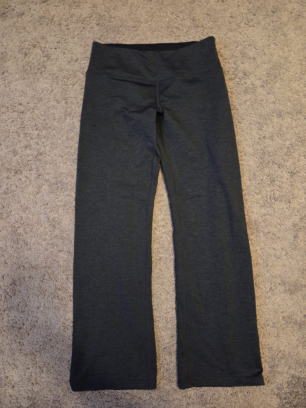Tuff Athletics Black Women's Workout Pants Short Length - Medium Stretchy Yoga